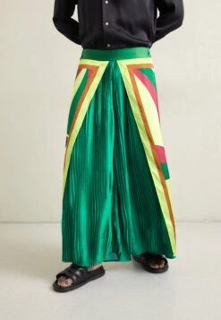 Burkina Palazzo - Broek - Green