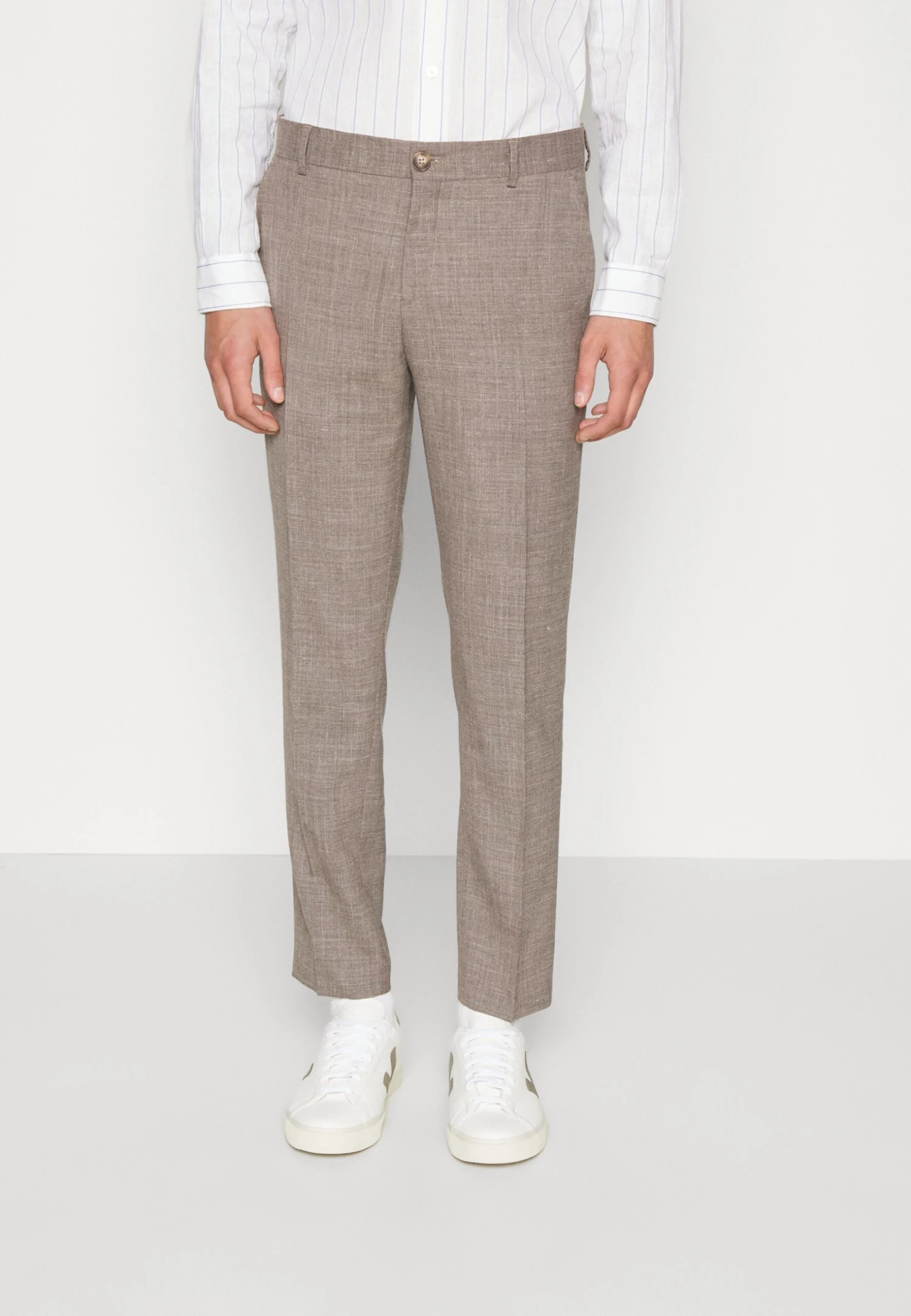 Selected Homme Slhslim Suit Set - Kostuum - Dark Sand Melange 5 Selected Homme Slhslim Suit Set - Kostuum - Dark Sand Melange - Afbeelding 5