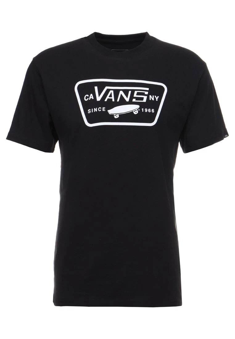 Vans Mn Full Patch - T-Shirt Print - Black/White 5 Vans Mn Full Patch - T-Shirt Print - Black/White - Afbeelding 5