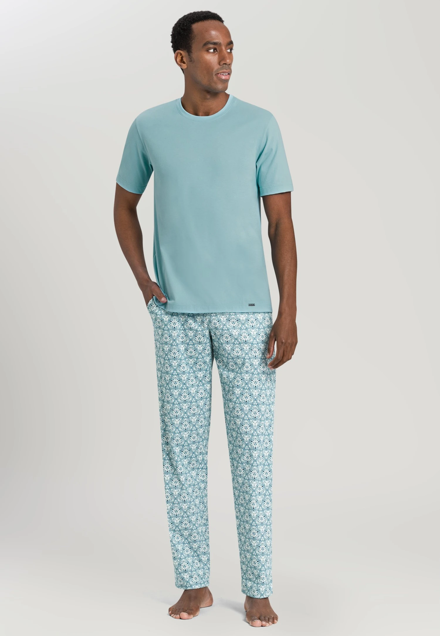 HANRO Living - Pyjamashirt - Moss 2 HANRO Living - Pyjamashirt - Moss - Afbeelding 2