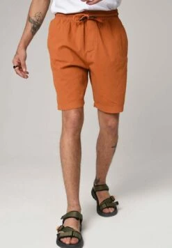 Elastic Waist- Shorts - Tile