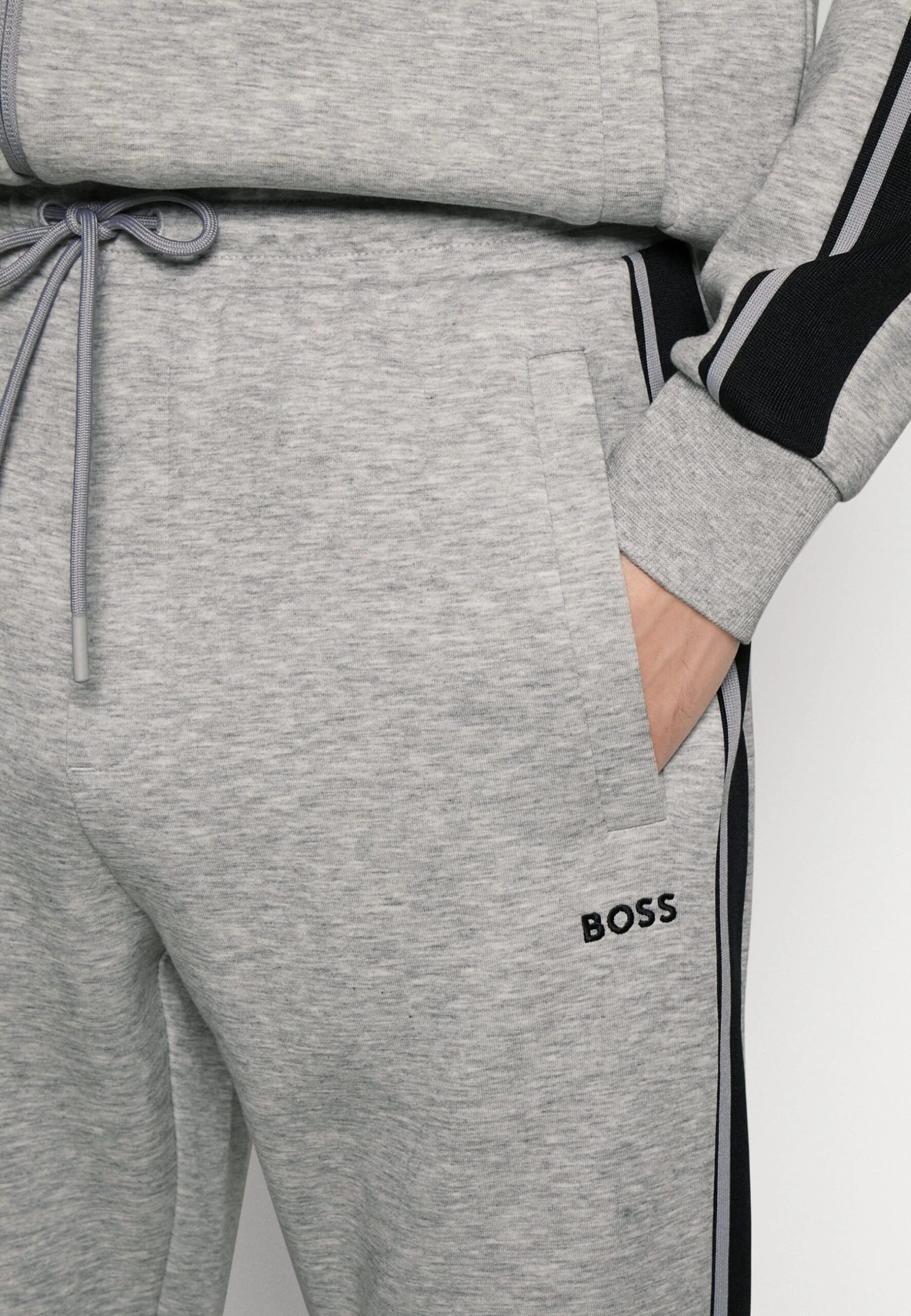 Boss Set - Trainingspak - Light Pastel Grey 5 Boss Set - Trainingspak - Light Pastel Grey - Afbeelding 5
