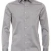 Venti Modern Fit - Zakelijk Overhemd - Silver