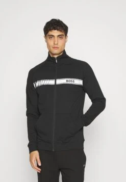 Boss Authentic Jacket - Pyjamashirt - Black