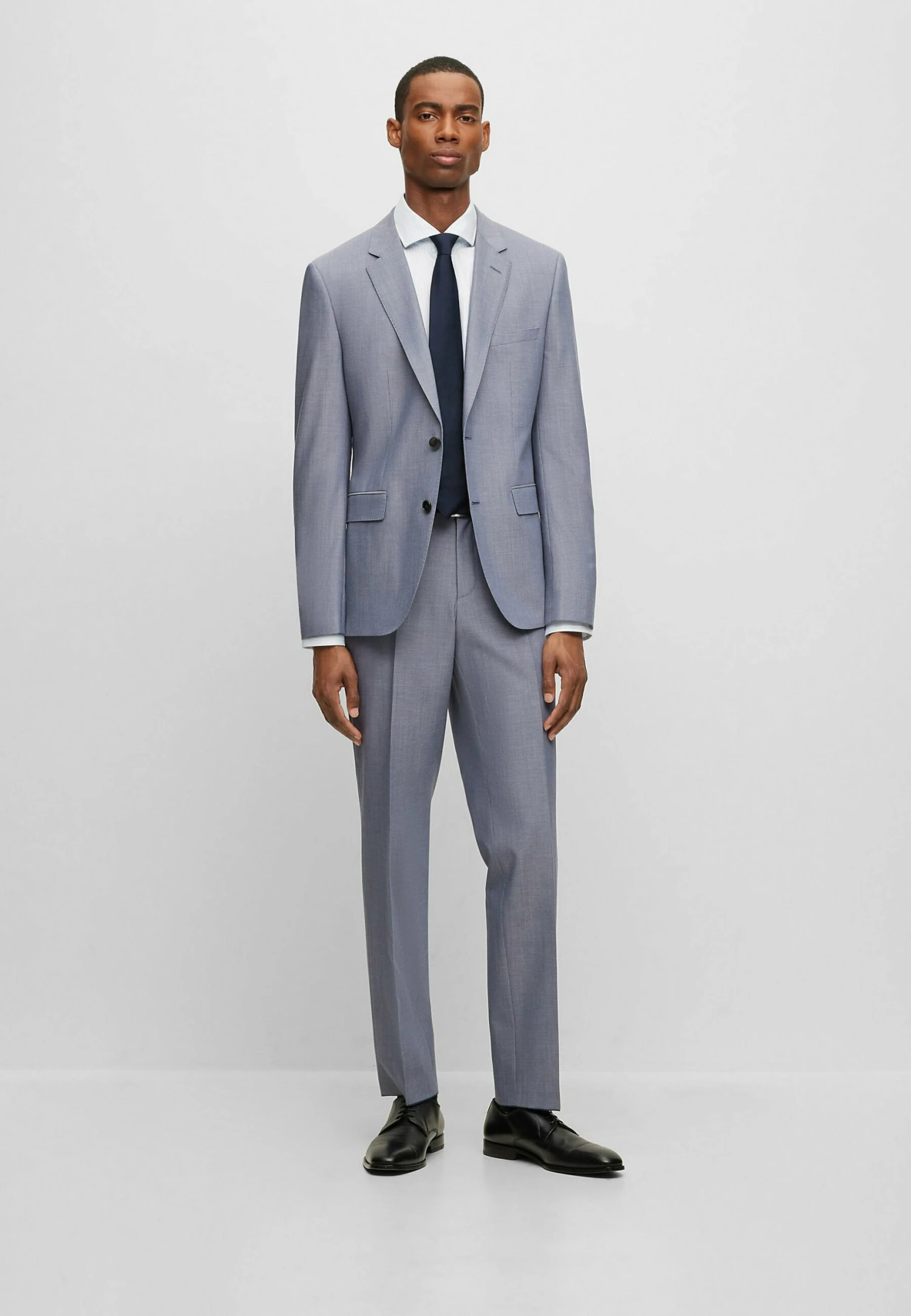 Boss H-Joe-Spread - Zakelijk Overhemd - Light Blue One 2 Boss H-Joe-Spread - Zakelijk Overhemd - Light Blue One - Afbeelding 2