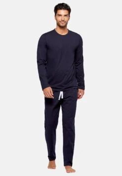 Cotton Organic - Pyjama - Bleu / Turquoise