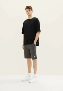 Tom Tailor Basic- Shorts - Dark Grey Melange 10 Tom Tailor Basic- Shorts - Dark Grey Melange -Next Verkoopwinkel a3312b01cbcc432da36be876225942b6