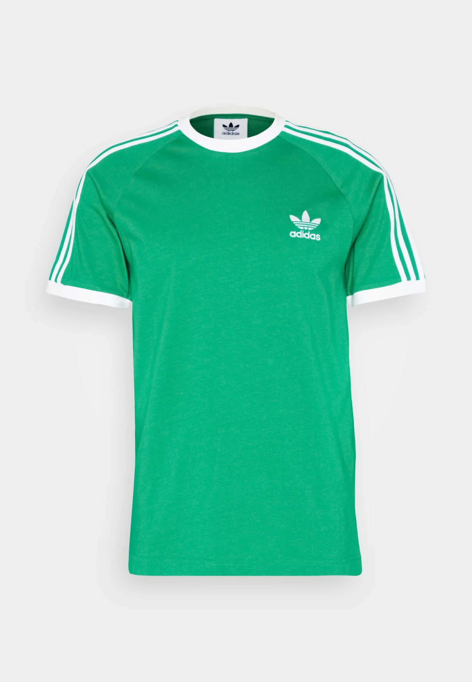 Adidas Originals 3 Stripes Tee Unisex - T-Shirt Print - Green 5 Adidas Originals 3 Stripes Tee Unisex - T-Shirt Print - Green - Afbeelding 5