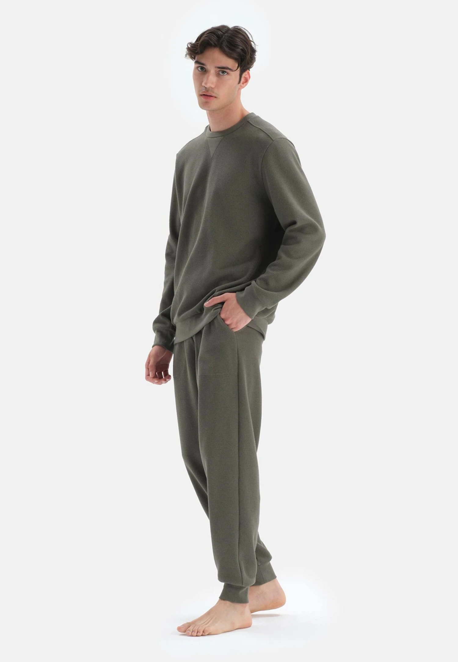 Connect - Trainingsbroek - Khaki 5 Connect - Trainingsbroek - Khaki - Afbeelding 5