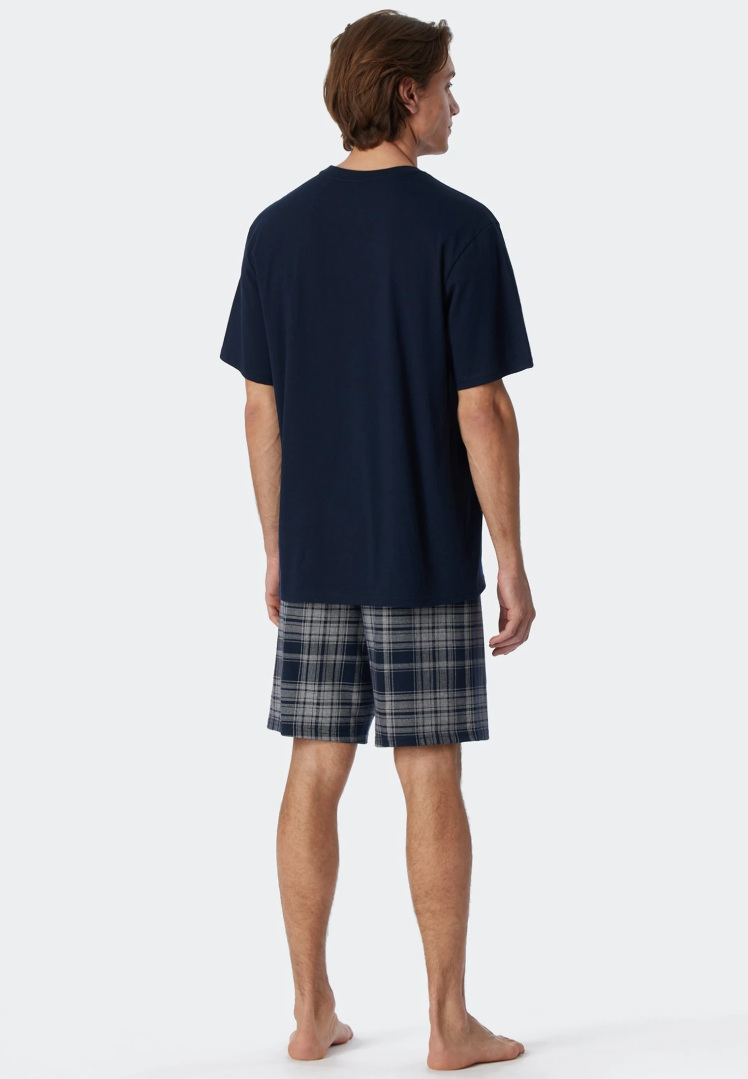 Schiesser Set Comfort Fit - Pyjama - Dunkelblau 3 Schiesser Set Comfort Fit - Pyjama - Dunkelblau - Afbeelding 3