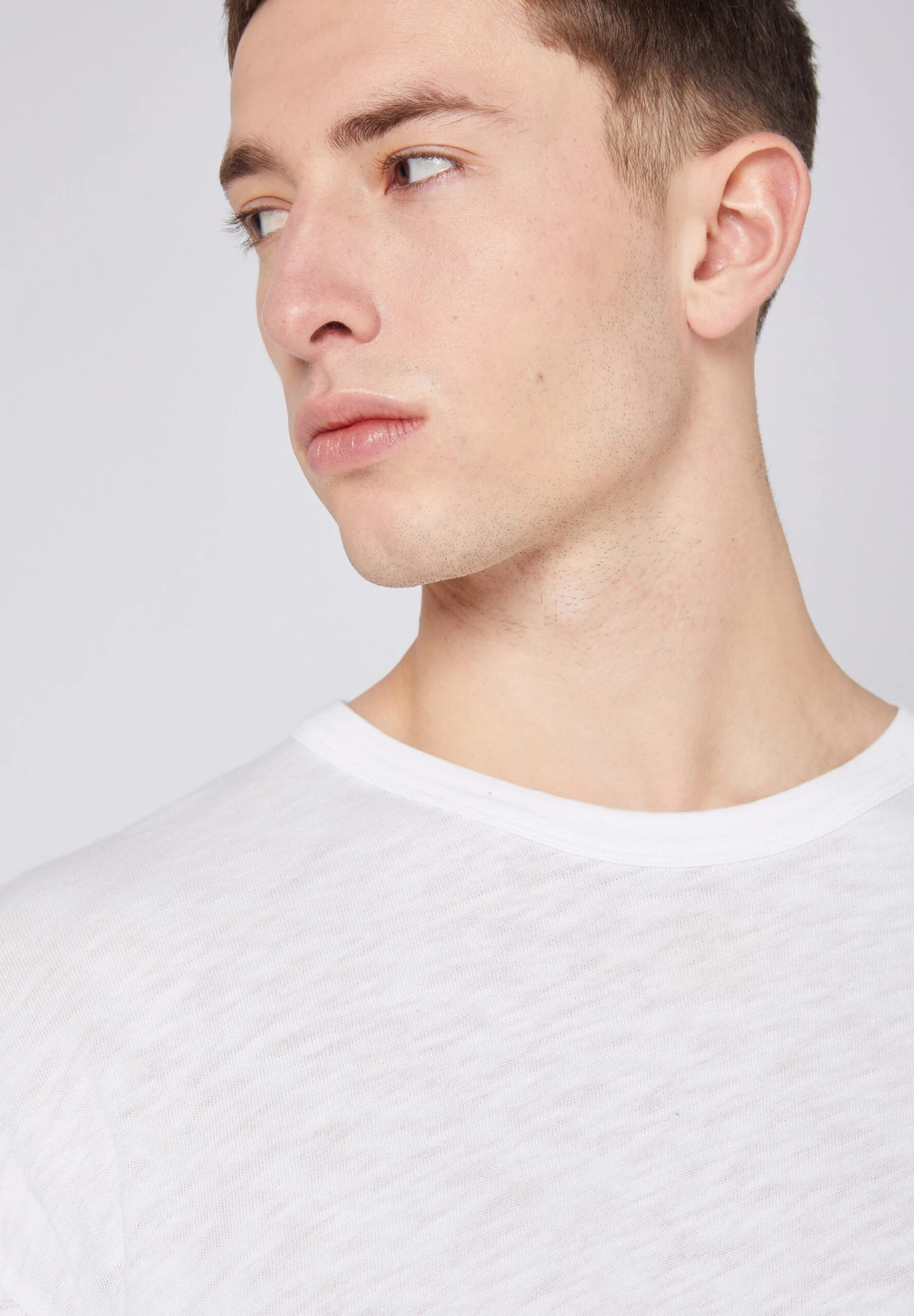 American Vintage Sonoma - T-Shirt Basic - Blanc 4 American Vintage Sonoma - T-Shirt Basic - Blanc - Afbeelding 4