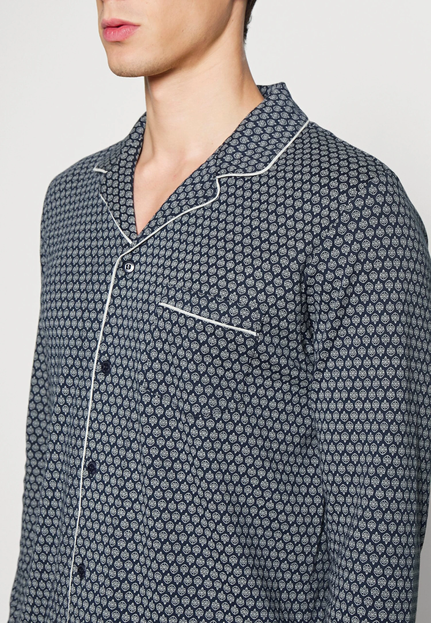 Schiesser Set - Pyjama - Dunkelblau 4 Schiesser Set - Pyjama - Dunkelblau - Afbeelding 4