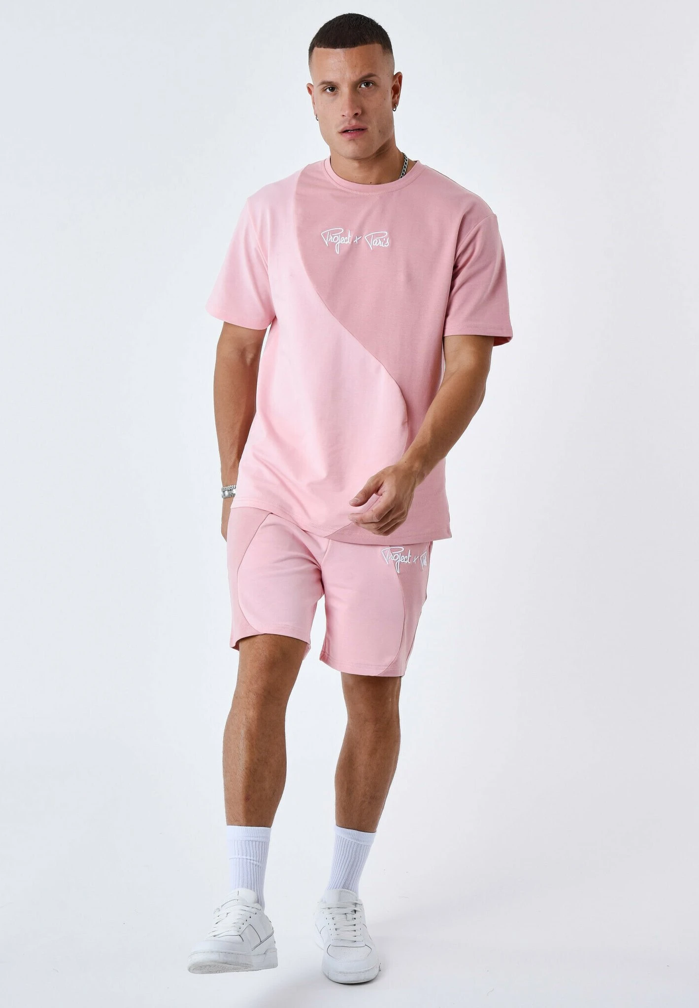 Bicolore Style Vague - Trainingsbroek - Rose 2 Bicolore Style Vague - Trainingsbroek - Rose - Afbeelding 2