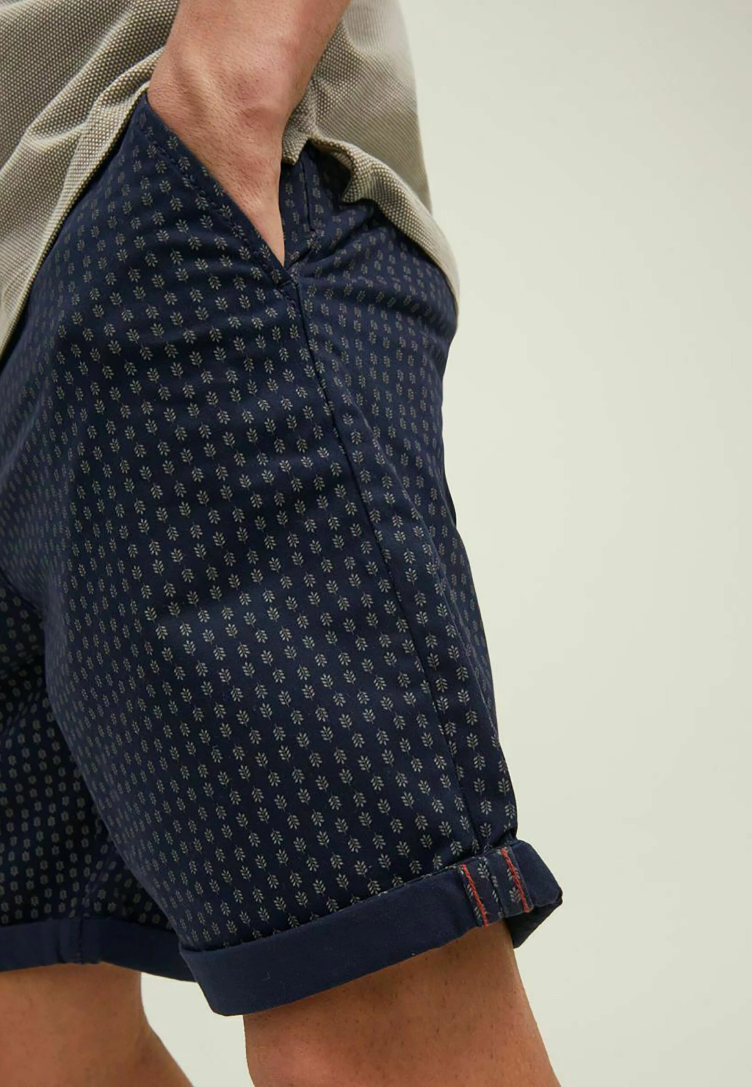 Jack & Jones Jjibowie Mixed Prints - Shorts - Navy Blazer 4 Jack & Jones Jjibowie Mixed Prints - Shorts - Navy Blazer - Afbeelding 4