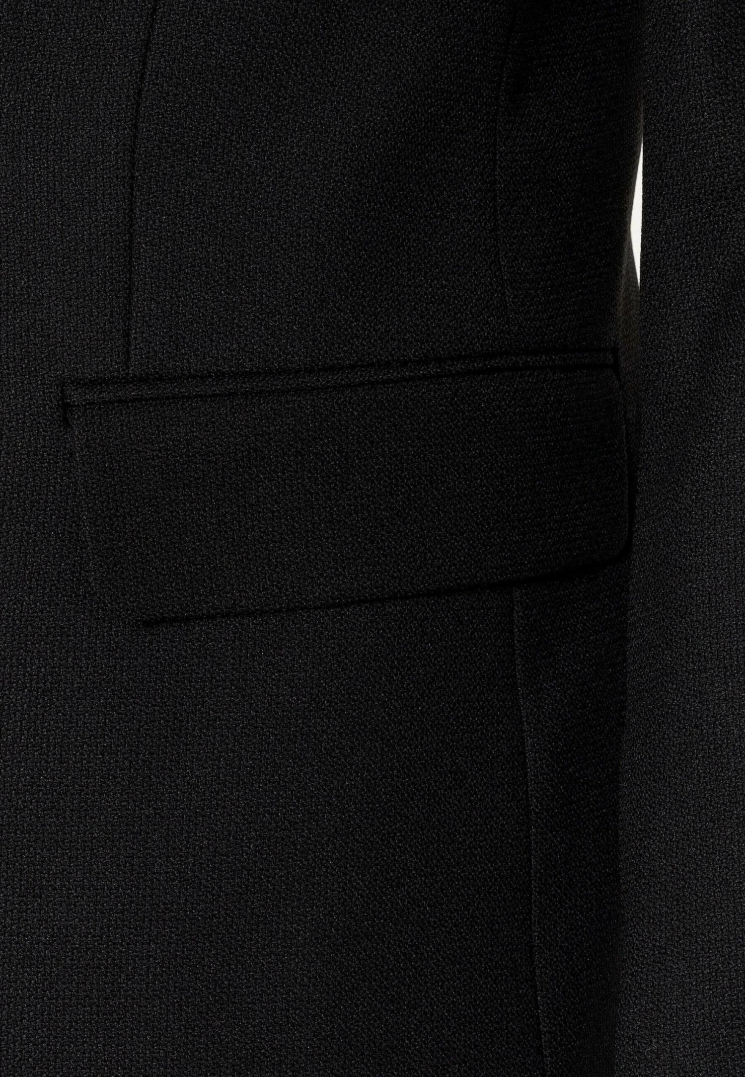 Slim Fit - Blazer - Black Melange 4 Slim Fit - Blazer - Black Melange - Afbeelding 4