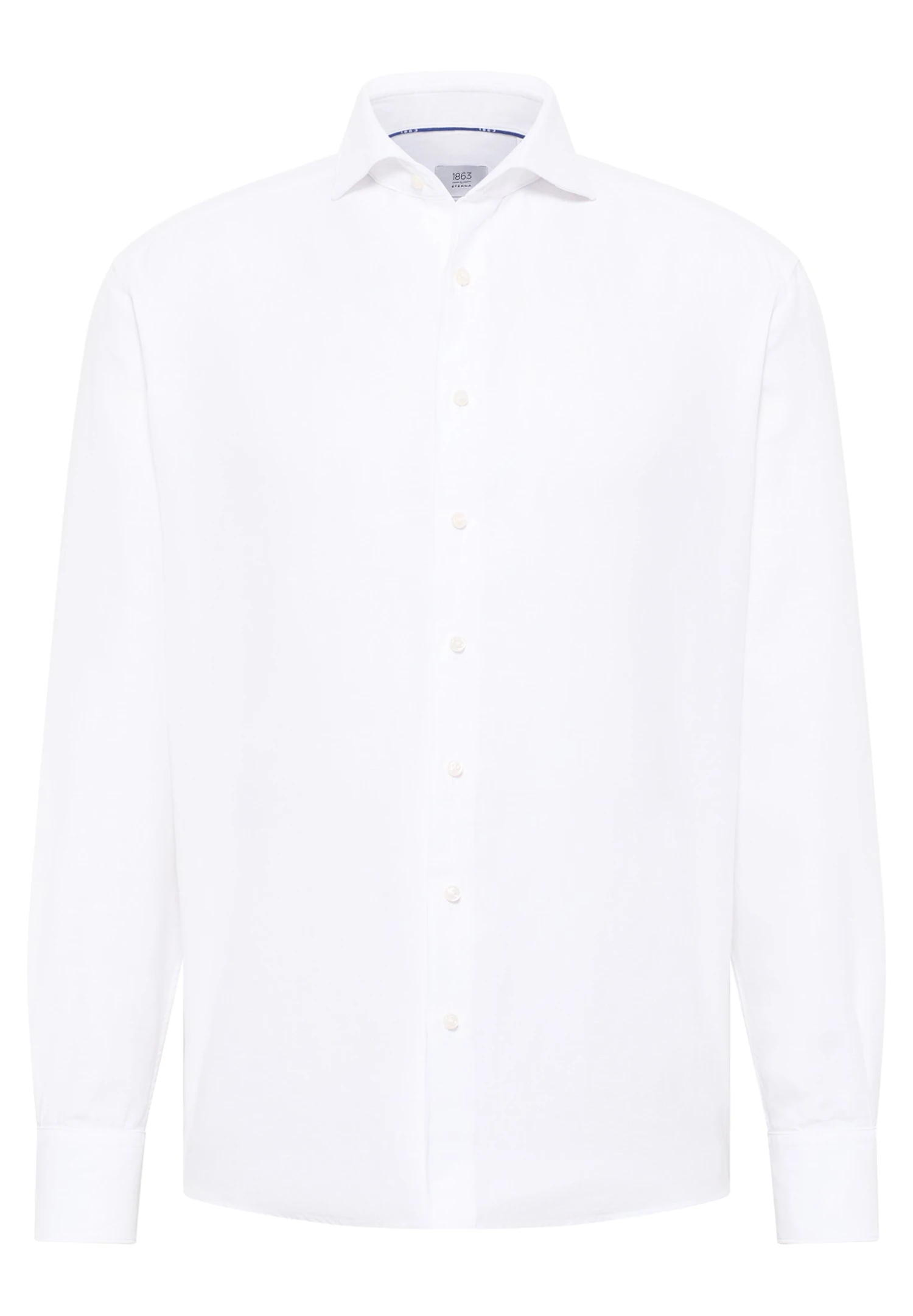 Eterna Langarm Comfort Fit Unifarben - Zakelijk Overhemd - Weiß 4 Eterna Langarm Comfort Fit Unifarben - Zakelijk Overhemd - Weiß - Afbeelding 4