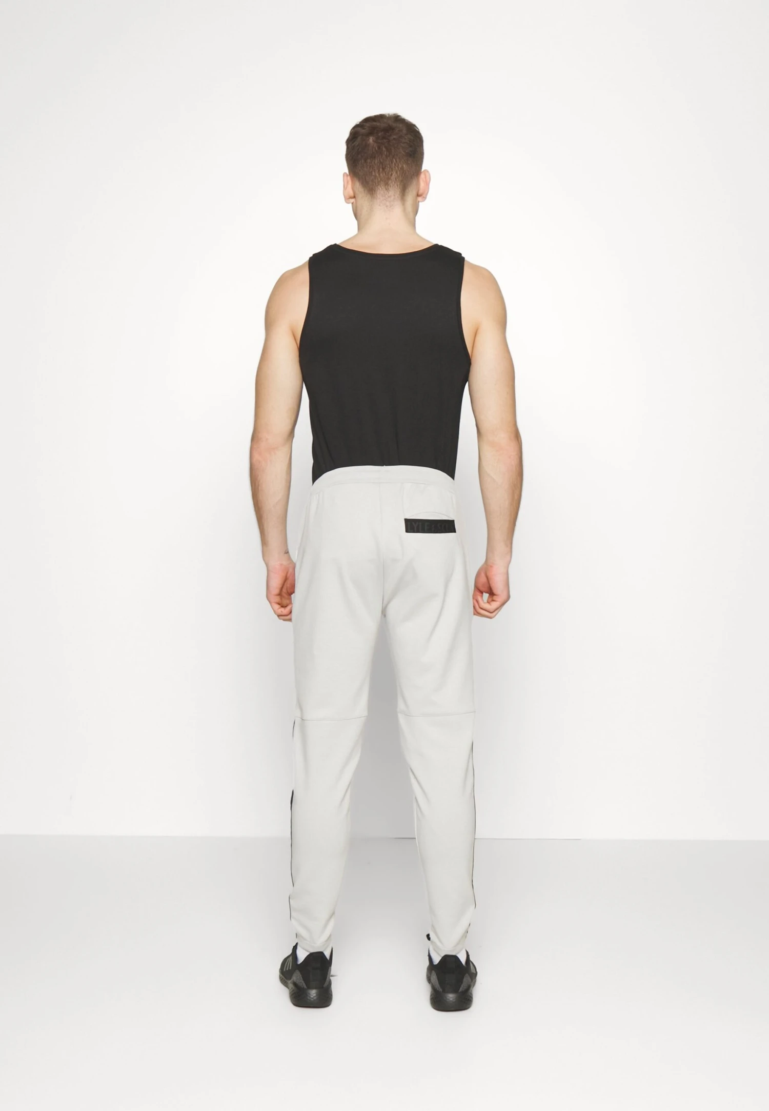 Lyle & Scott Pocket Branded Trackies - Trainingsbroek - Pebble Marl 3 Lyle & Scott Pocket Branded Trackies - Trainingsbroek - Pebble Marl - Afbeelding 3