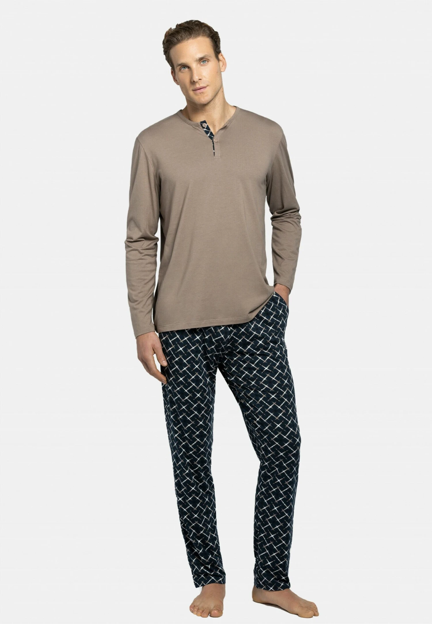 Set Prou - Pyjama - Marron 2 Set Prou - Pyjama - Marron - Afbeelding 2