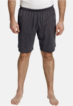 2Er Pack Lord Keena - Pyjamabroek - Grau Rot