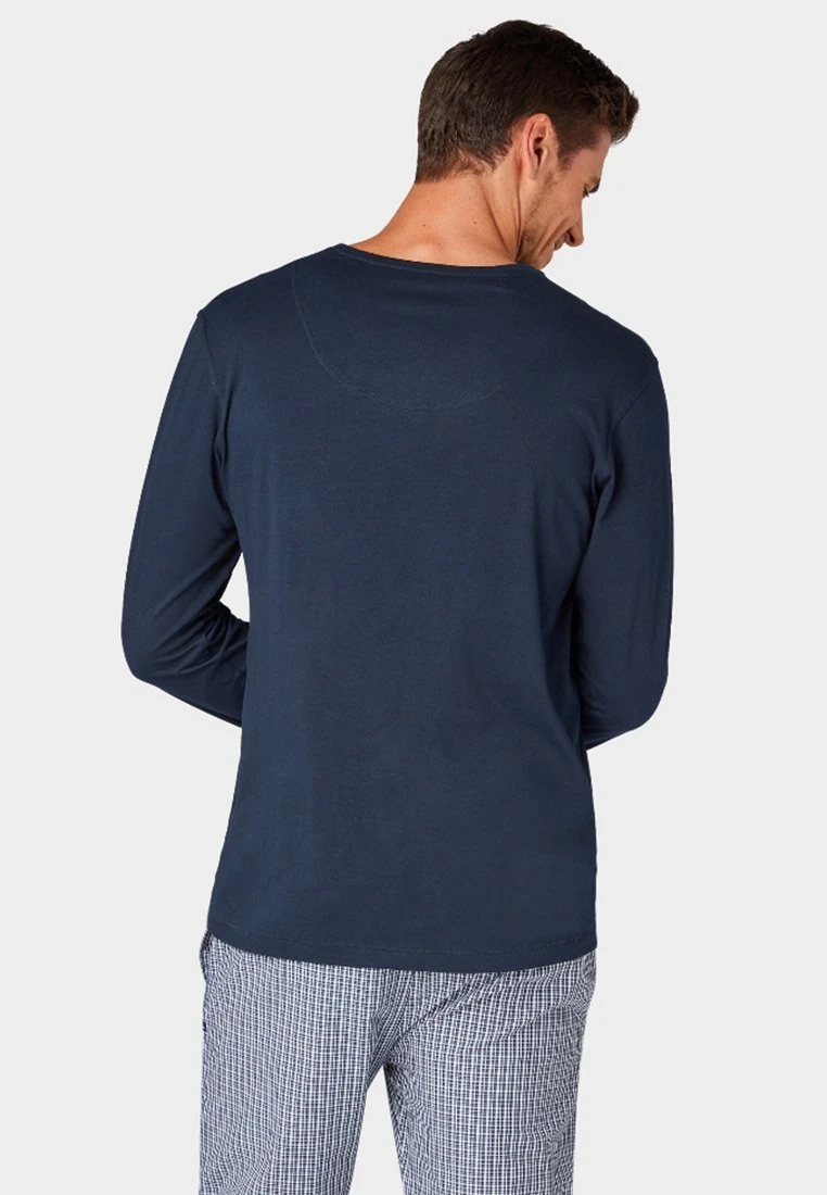 Tom Tailor Pyjamashirt - Dark Blue 2 Tom Tailor Pyjamashirt - Dark Blue - Afbeelding 2