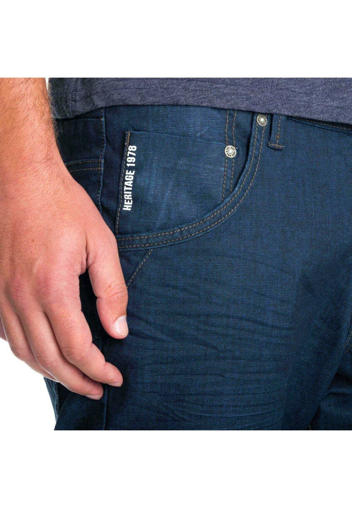 Koroshi Jeansshort - Blue Denim 4 Koroshi Jeansshort - Blue Denim - Afbeelding 4