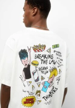 PULL & BEAR Beavis And Butt-Head - T-Shirt Print - White 9 PULL & BEAR Beavis And Butt-Head - T-Shirt Print - White -Next Verkoopwinkel a9e47755bcef43fea568d8ffe9288928