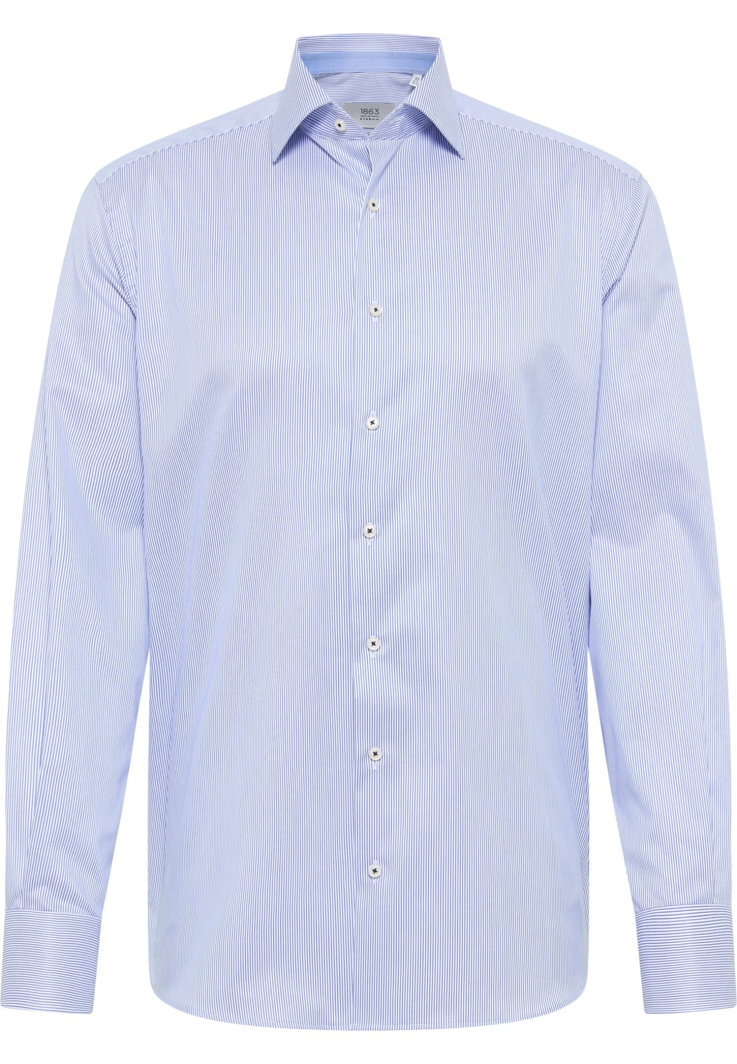 Eterna Comfort Fit - Zakelijk Overhemd - Royal Blau 4 Eterna Comfort Fit - Zakelijk Overhemd - Royal Blau - Afbeelding 4