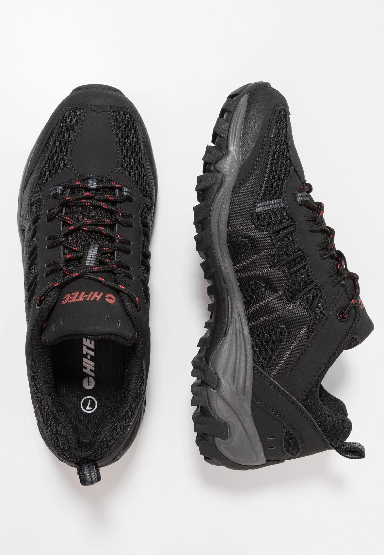 Hi-Tec Jaguar - Outdoorschoenen - Black/Picante 2 Hi-Tec Jaguar - Outdoorschoenen - Black/Picante - Afbeelding 2