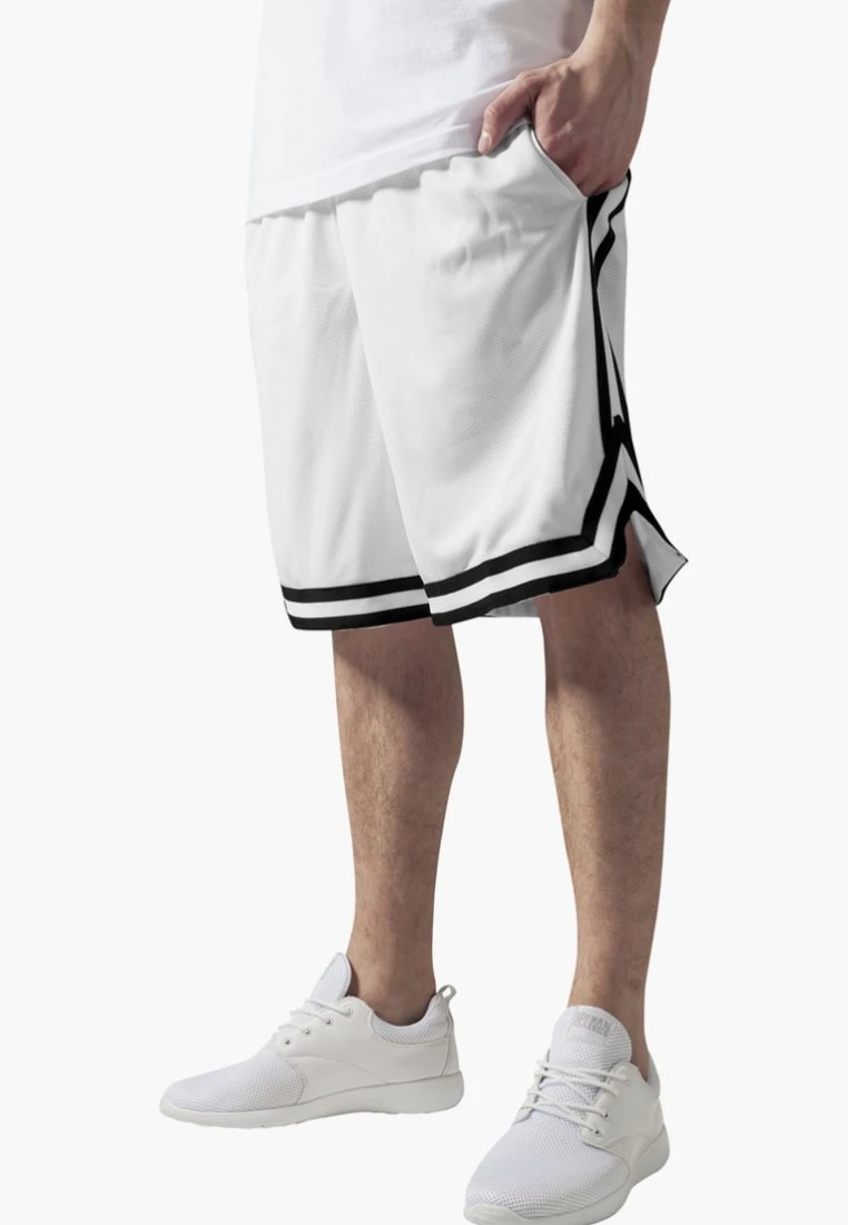URBAN CLASSICS Shorts - White, Black 1 URBAN CLASSICS Shorts - White, Black