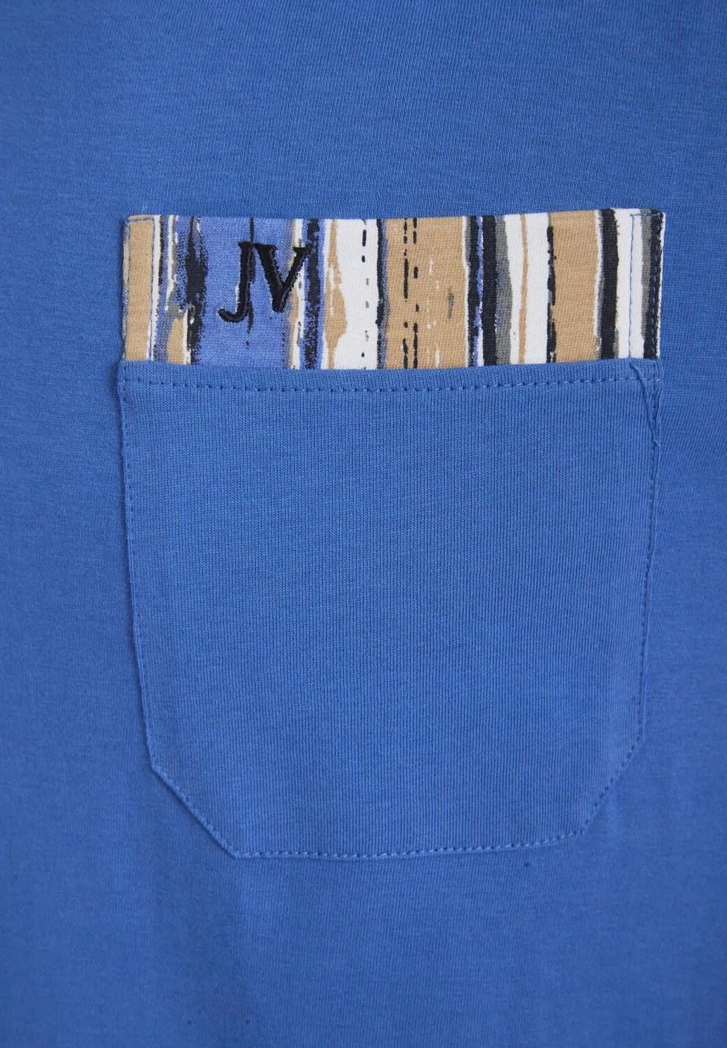 Set Antos - Pyjama - Royal Blau Gemustert 7 Set Antos - Pyjama - Royal Blau Gemustert - Afbeelding 7