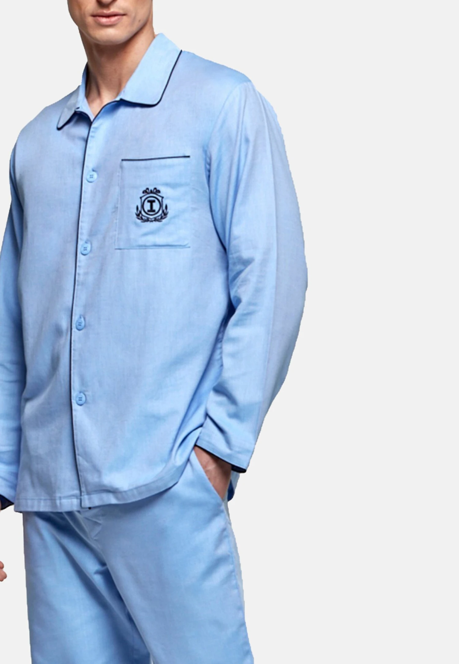 Bonaire - Pyjama - Bleu 3 Bonaire - Pyjama - Bleu - Afbeelding 3