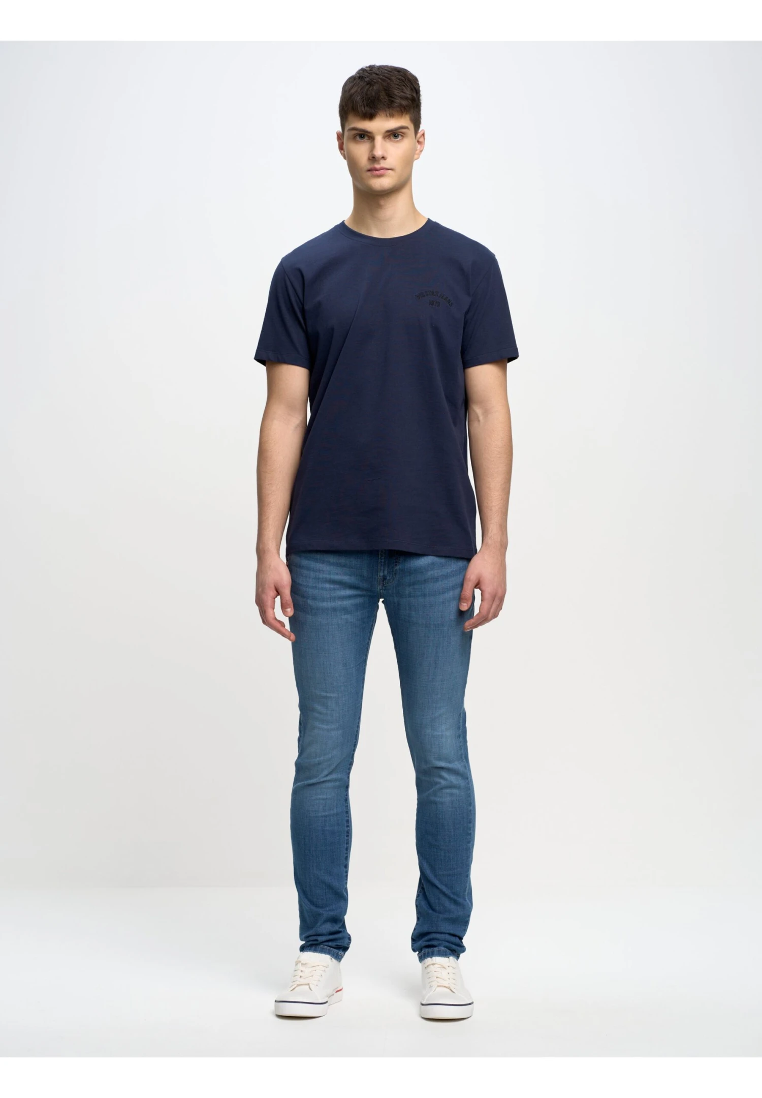 BIG STAR Vince - T-Shirt Print - Marine 2 BIG STAR Vince - T-Shirt Print - Marine - Afbeelding 2