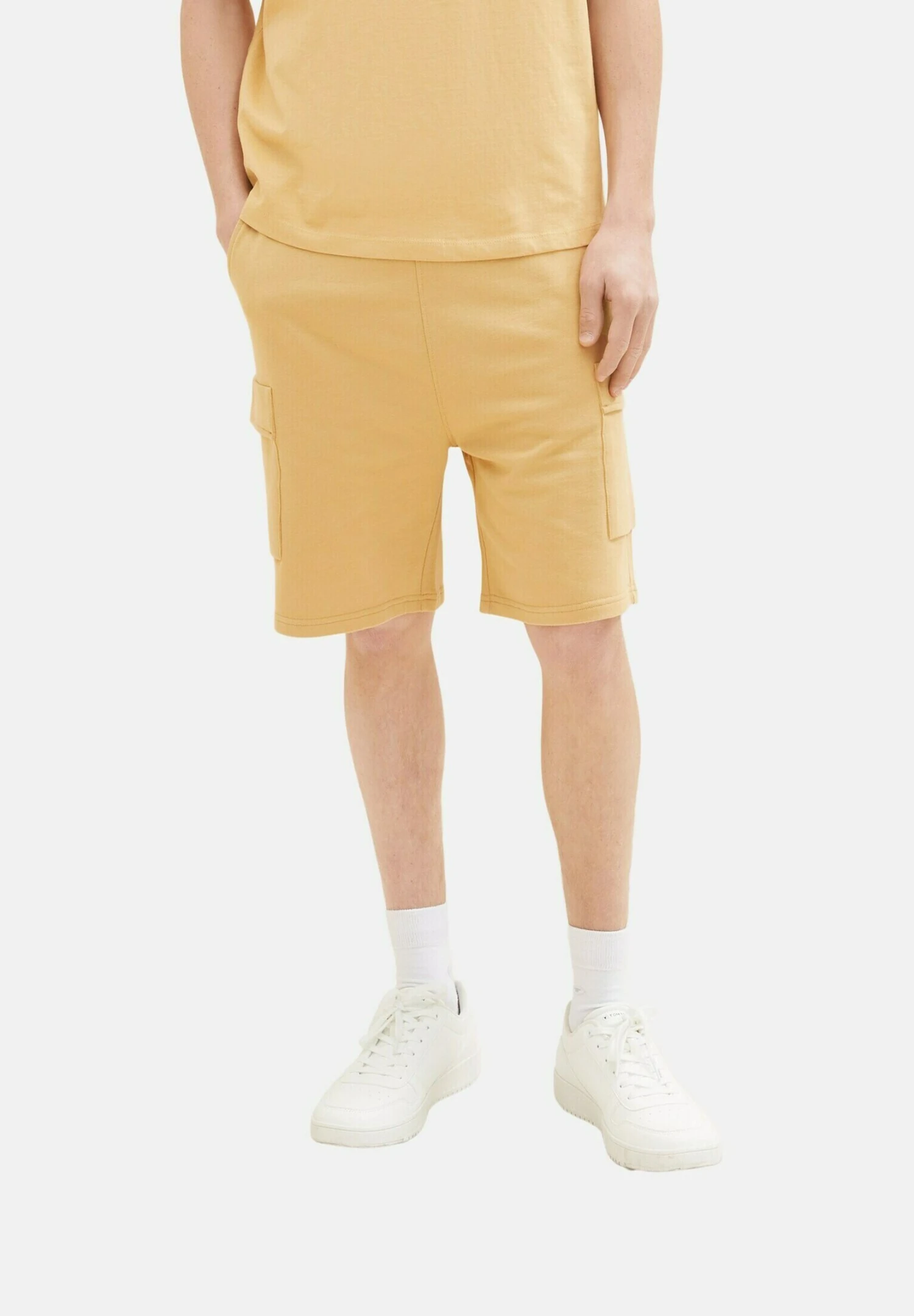 TOM TAILOR Denim Shorts - Brown Rice 1 TOM TAILOR Denim Shorts - Brown Rice