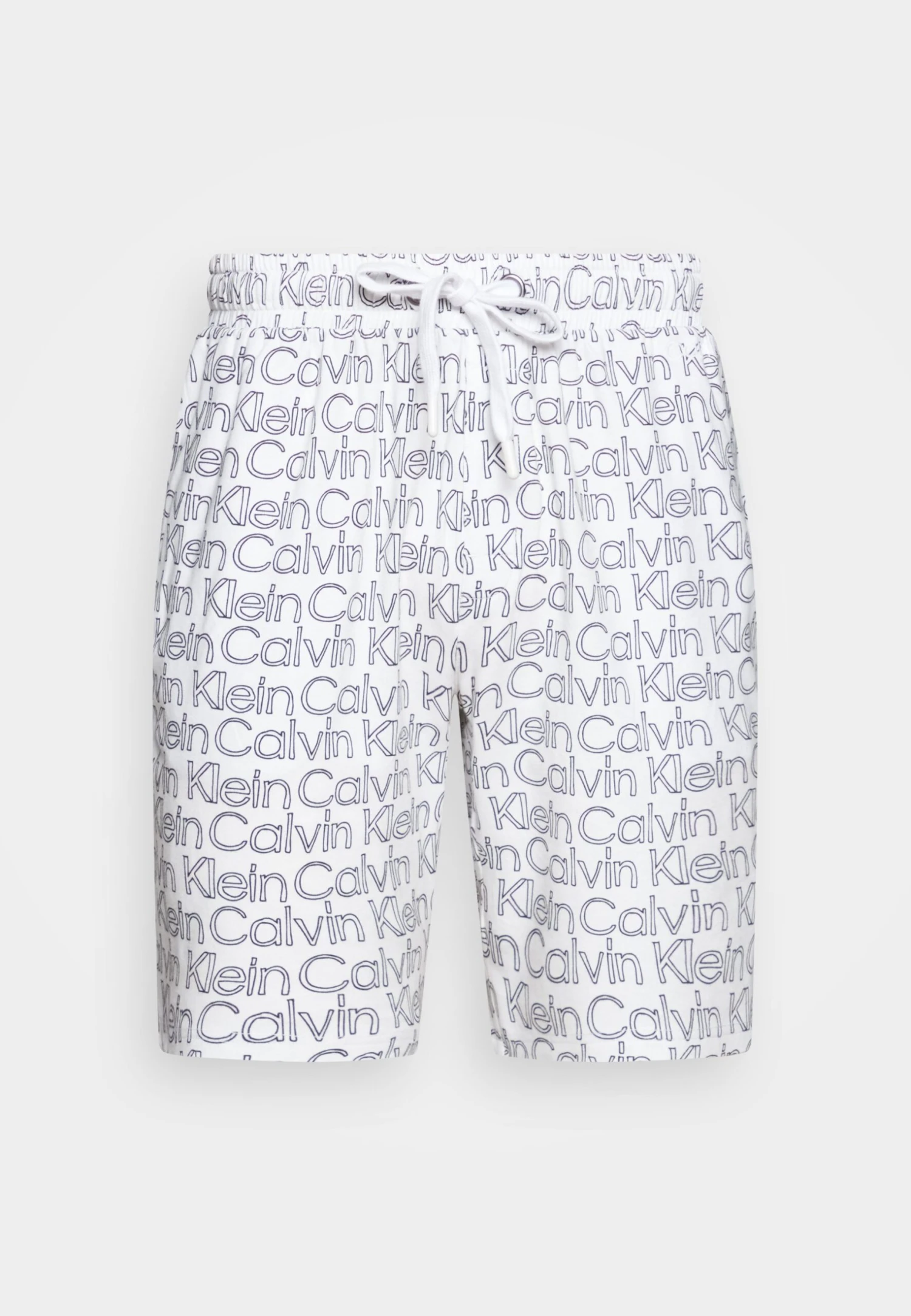 Short Set - Pyjama - Grey/White 4 Short Set - Pyjama - Grey/White - Afbeelding 4