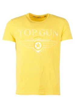 Top Gun Schlicht Bling - T-Shirt Print - Yellow