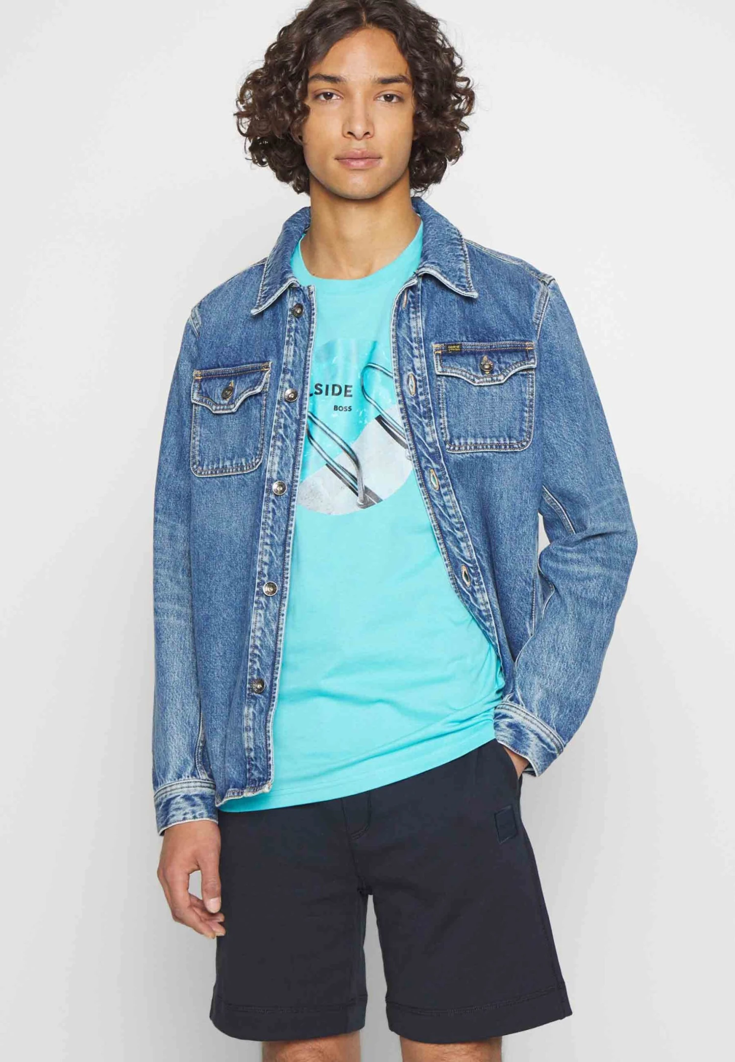 Boss Sewalk - Shorts - Dark Blue 4 Boss Sewalk - Shorts - Dark Blue - Afbeelding 4