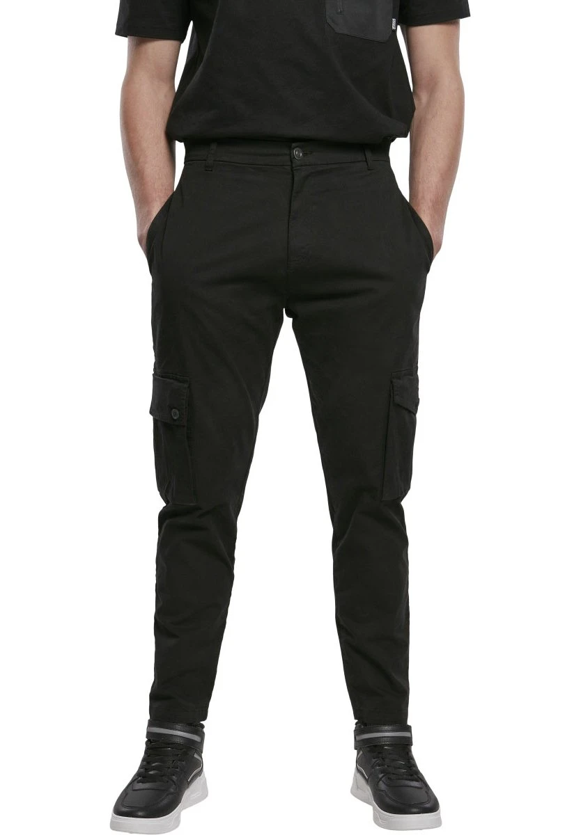 URBAN CLASSICS Tapered Pants - Cargobroek - Brown 1 URBAN CLASSICS Tapered Pants - Cargobroek - Brown