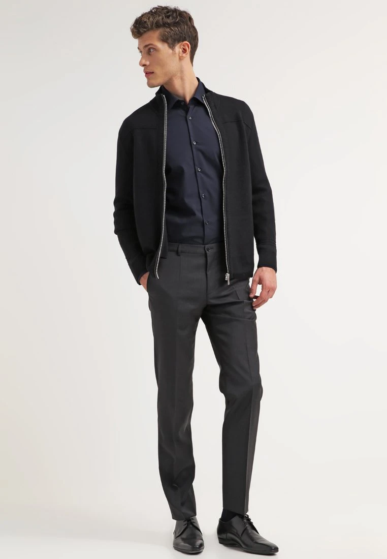 Hugo Jenno - Zakelijk Overhemd - Navy 2 Hugo Jenno - Zakelijk Overhemd - Navy - Afbeelding 2