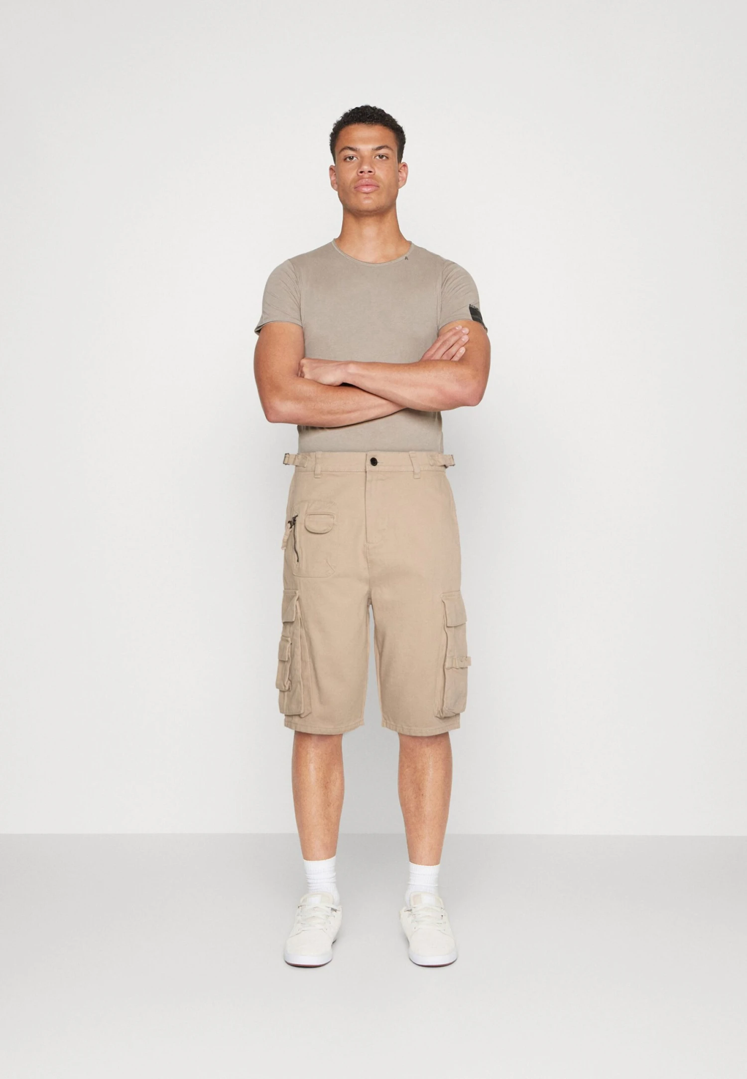 Unisex - Shorts - Beige 2 Unisex - Shorts - Beige - Afbeelding 2