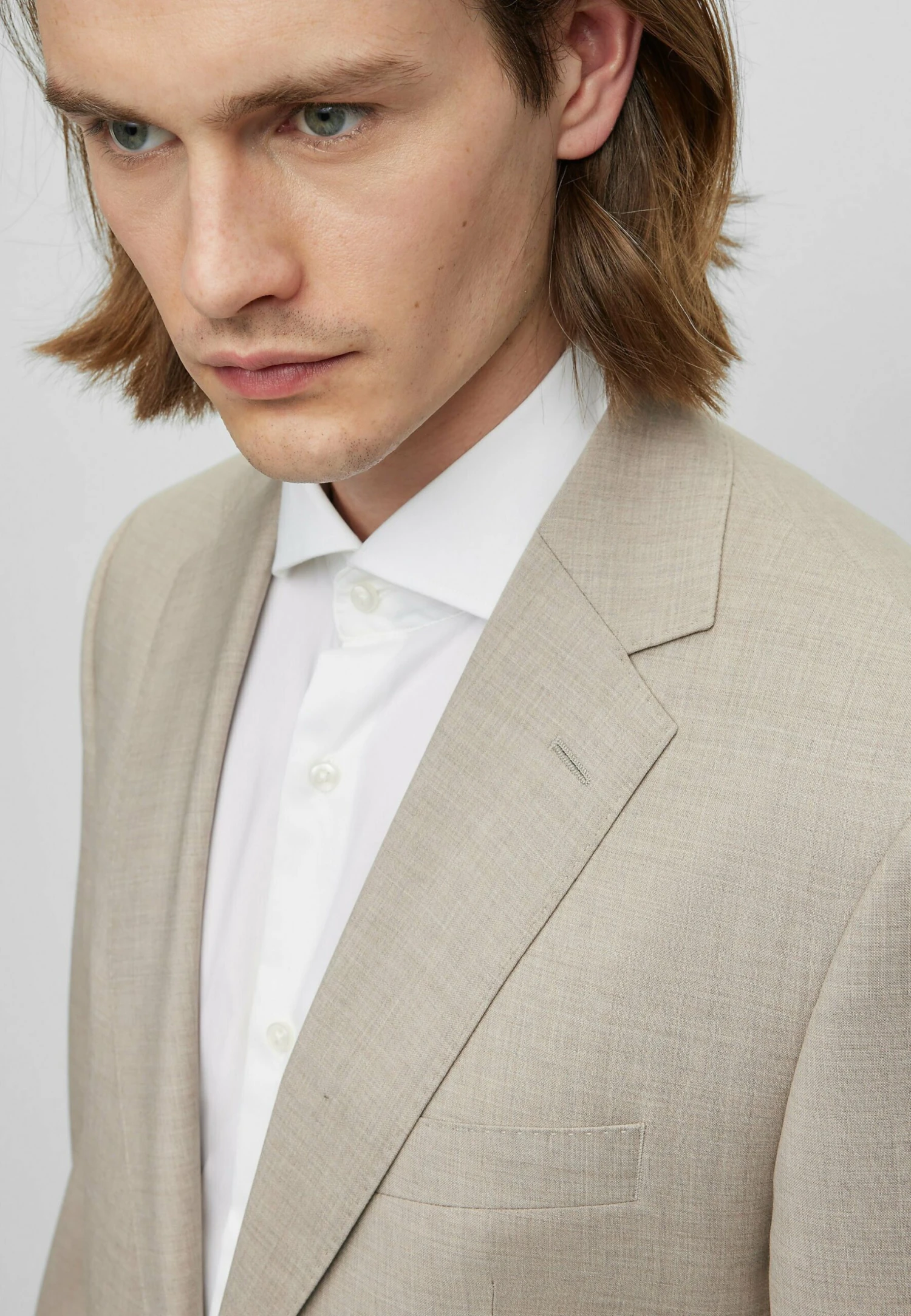 Boss Kostuum - Beige Three 7 Boss Kostuum - Beige Three - Afbeelding 7