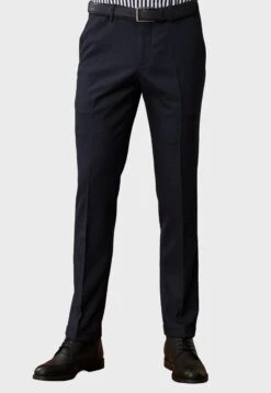 Side Pocket Elasticated Waist - Broek - Navy Blue