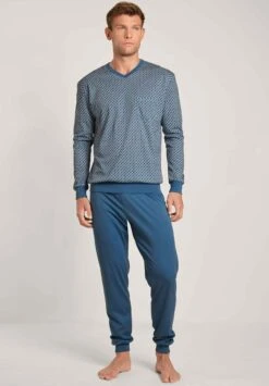 Calida Bündchen Set - Pyjama - Indian Blue