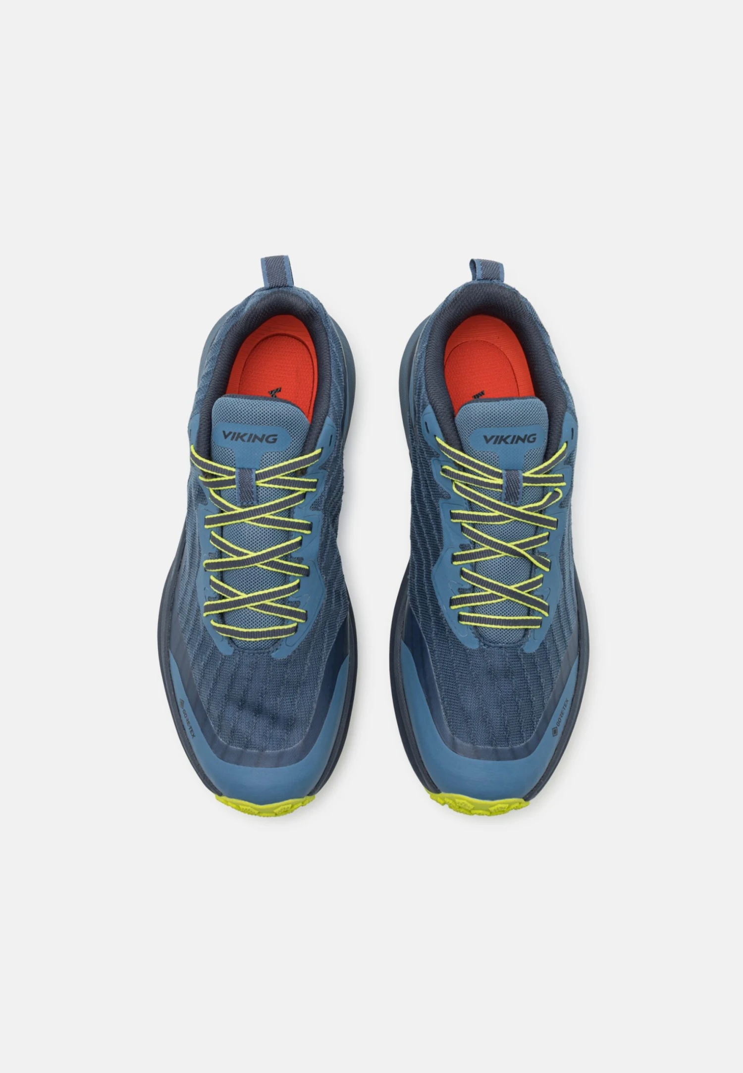 Viking Anaconda Trail Low Gtx- Outdoorschoenen - Blue/Lime 4 Viking Anaconda Trail Low Gtx- Outdoorschoenen - Blue/Lime - Afbeelding 4
