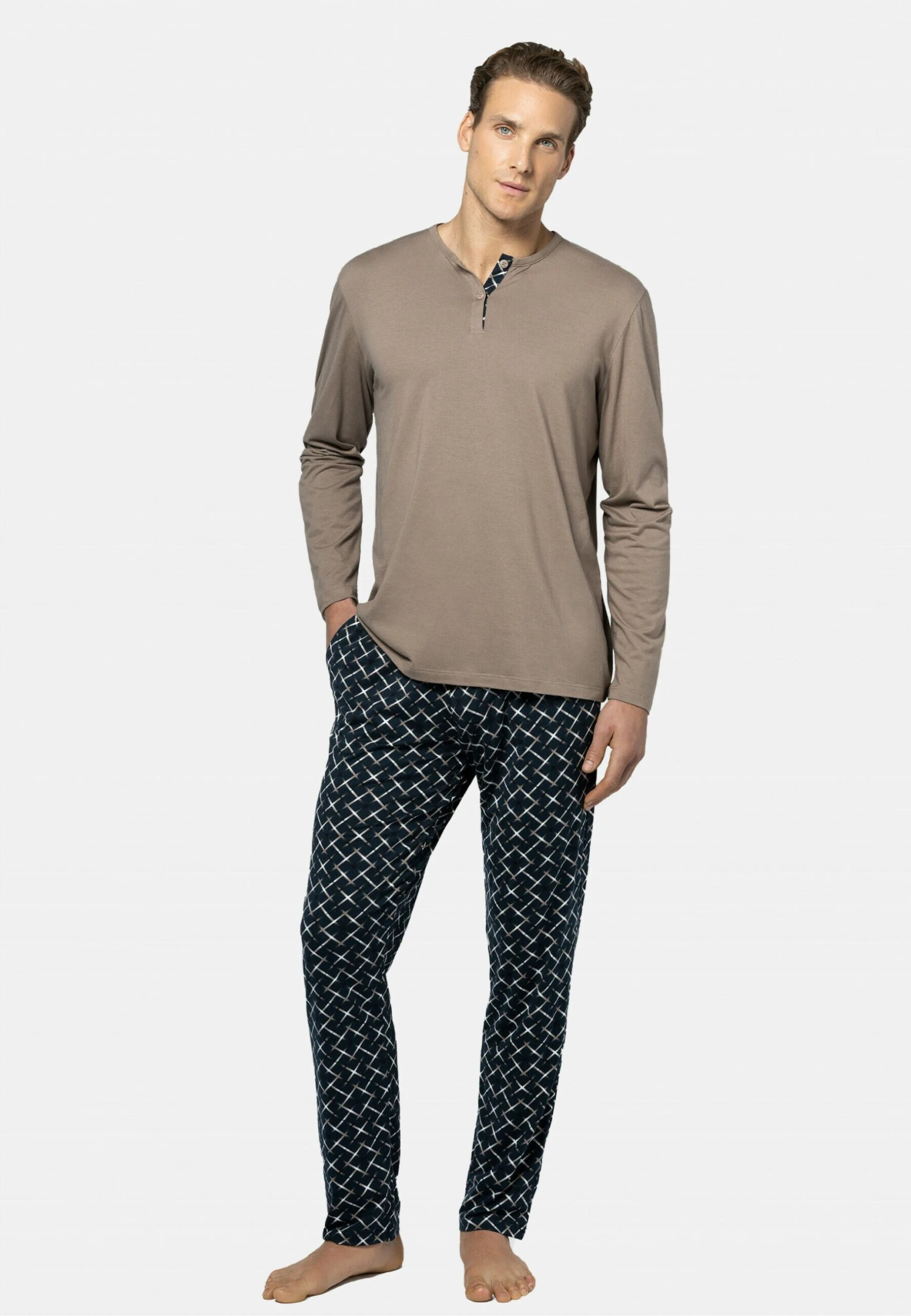 Set Prou - Pyjama - Marron 1 Set Prou - Pyjama - Marron