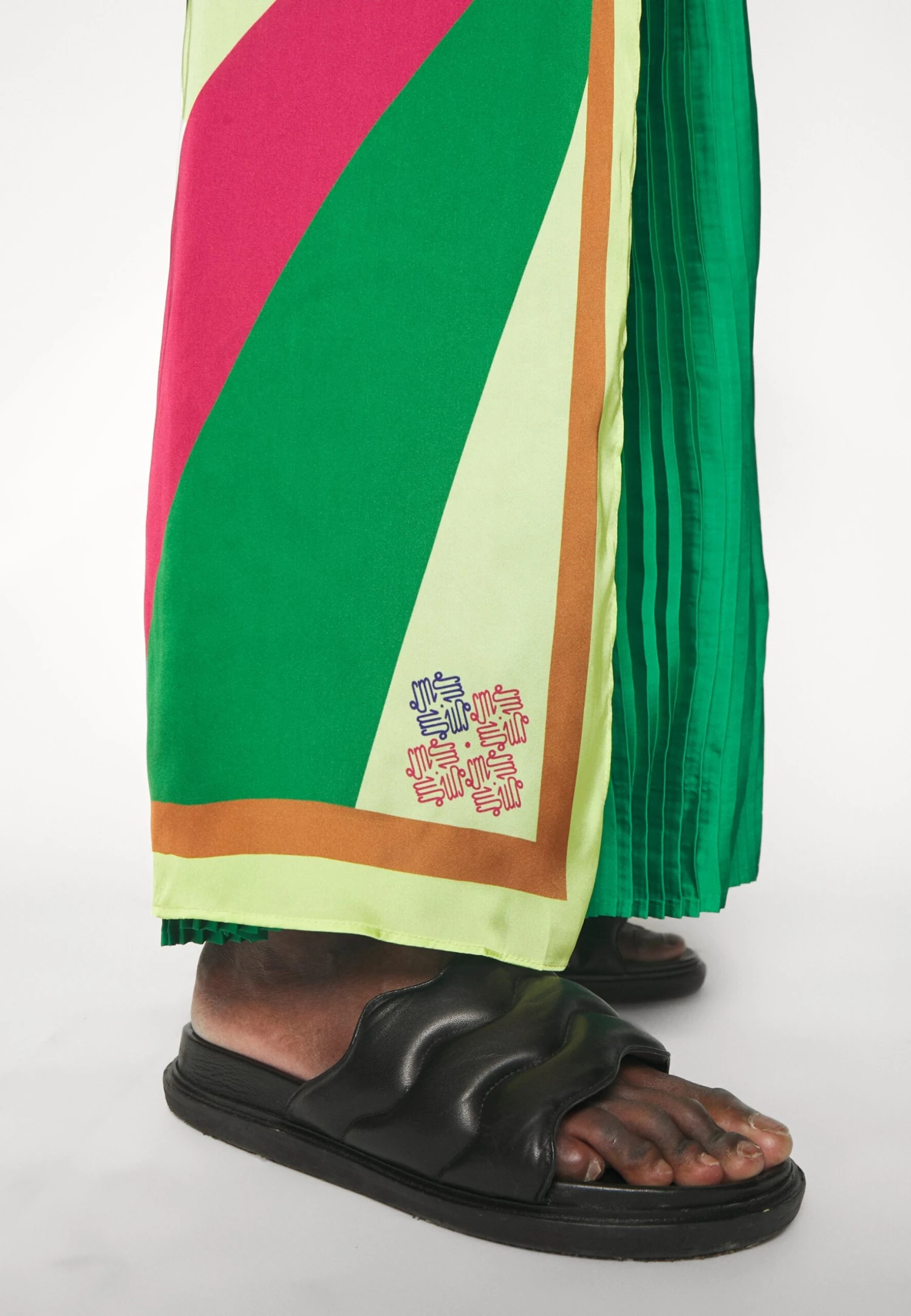 Burkina Palazzo - Broek - Green 8 Burkina Palazzo - Broek - Green - Afbeelding 8