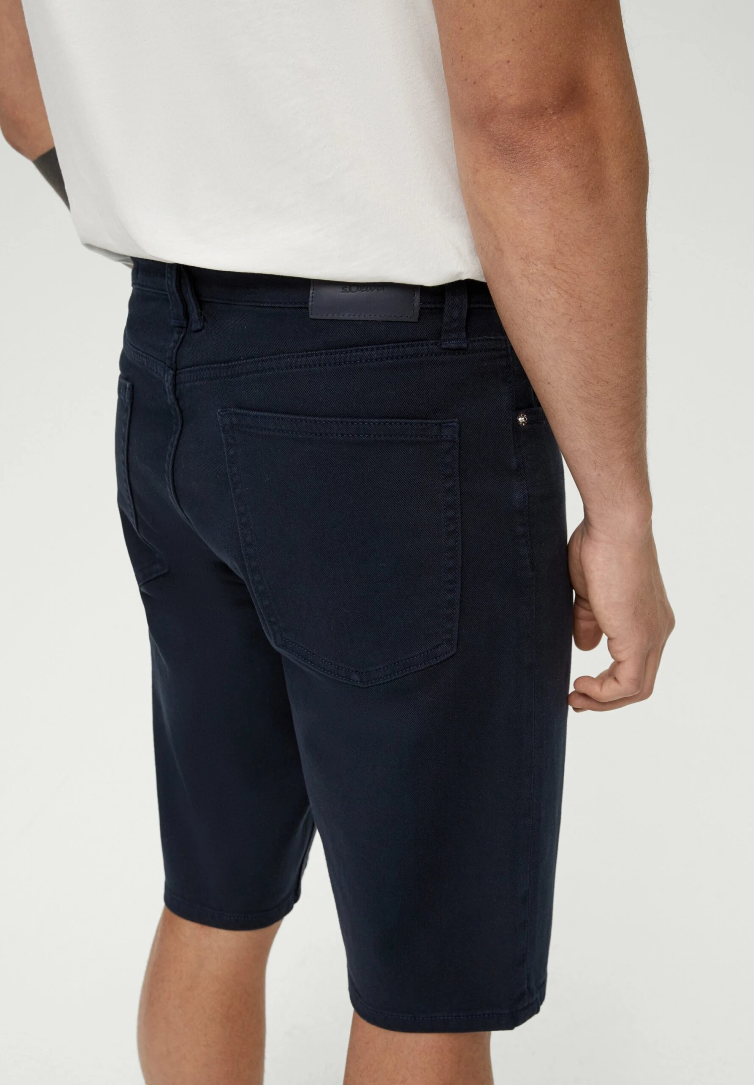 S.Oliver Stretch - Jeansshort - Navy 4 S.Oliver Stretch - Jeansshort - Navy - Afbeelding 4