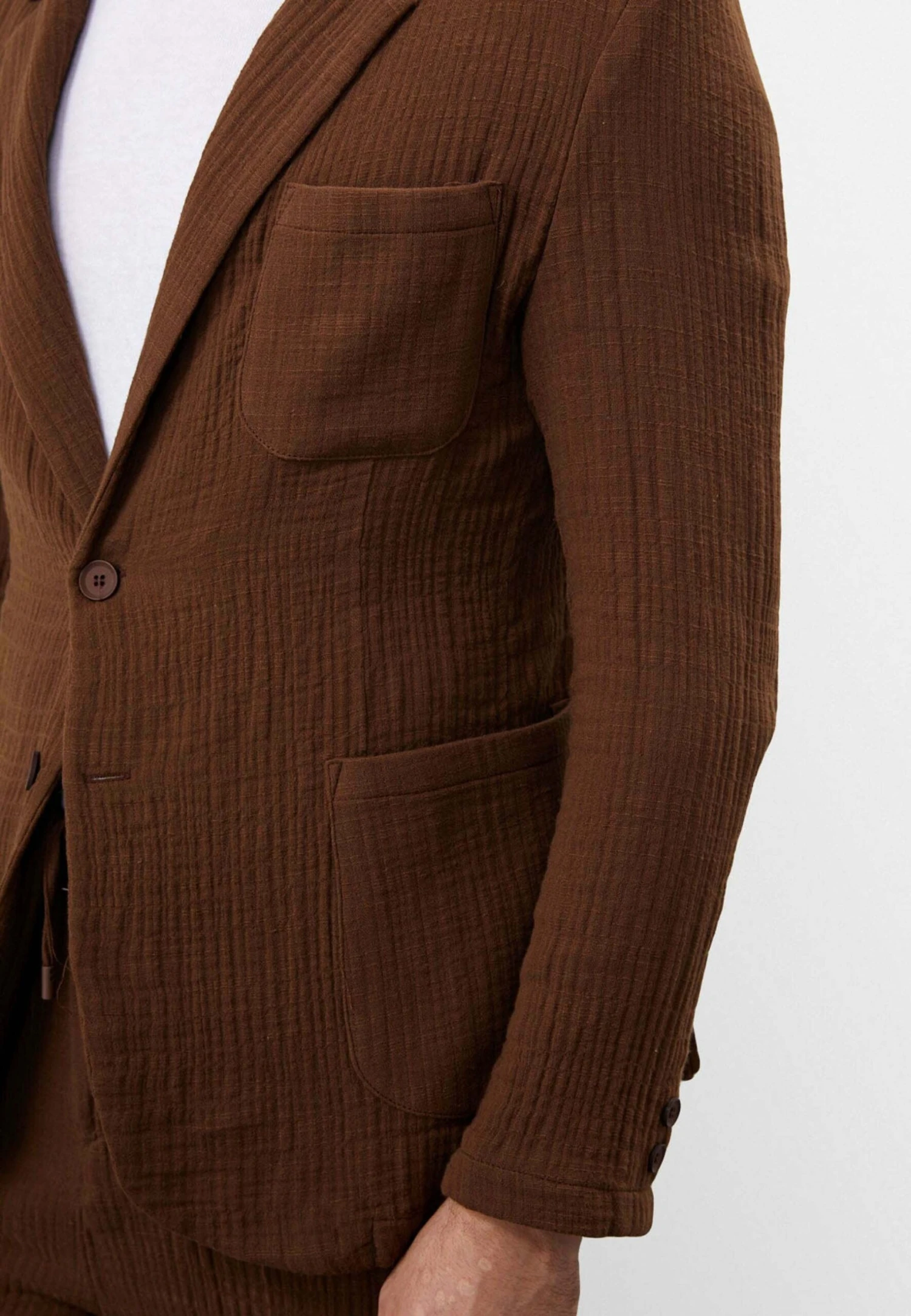 Blazer - Brown 4 Blazer - Brown - Afbeelding 4