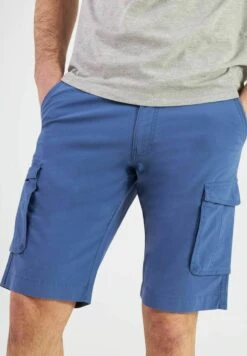With Pockets - Shorts - Blu Chiaro