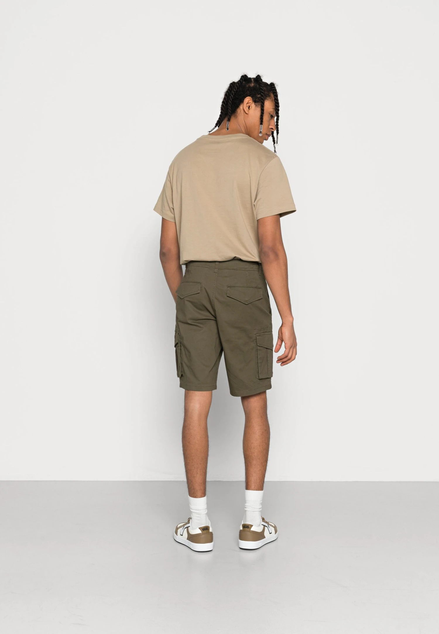 Only & Sons Onsmike - Shorts - Olive Night 3 Only & Sons Onsmike - Shorts - Olive Night - Afbeelding 3