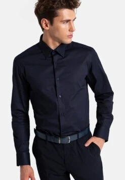 Dakota- Zakelijk Overhemd - Navy